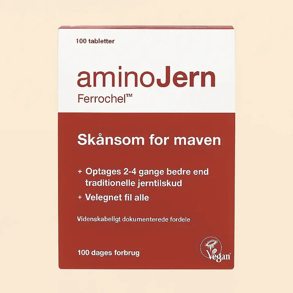  AminoJern- Iron supplement specially tested for pregnant women. 30 tablets
