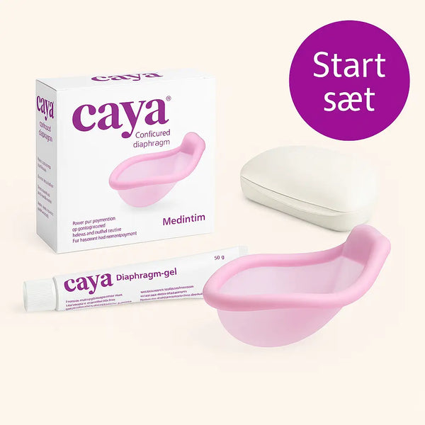 Startsæt: Caya Pessar + Caya Gel. Hormonfri prævention