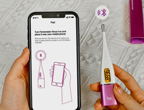 Femometer Ovulation Test Strip. 20 pcs. + Femometer Pregnancy Test. 10 pcs. + Femometer Vinca II Thermometer