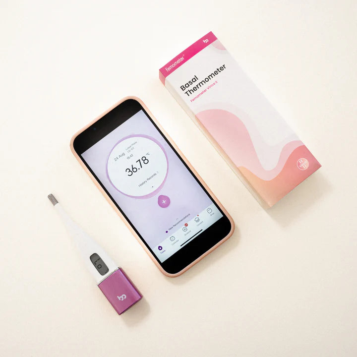 Femometer Ovulation Test Strip. 20 pcs. + Femometer Pregnancy Test. 10 pcs. + Femometer Vinca II Thermometer