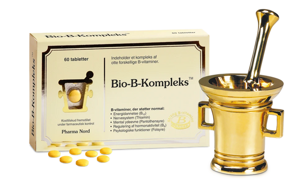 Pharma Nord Bio B Kompleks. Støtter hormonaktiviteten. 60 tabletter