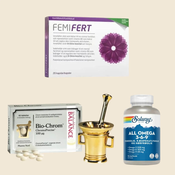 PCOS Supplement Bundle – Inositol, Chromium and Omega-3