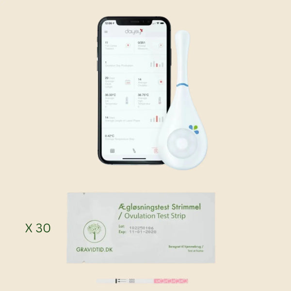 PCOS Premium Kit – Daysy Cycle Computer + 30 Ovulation Tests
