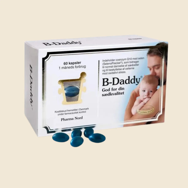 Pharma Nord B-Daddy - kosttilskud, der støtter produktionen af normale sædceller. 60 tabletter