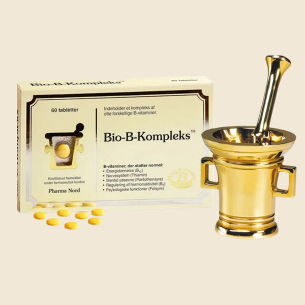 Pharma Nord Bio B Kompleks. Støtter hormonaktiviteten. 60 tabletter