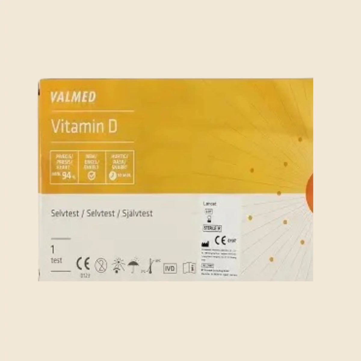 Valmed D-vitamin test til hjemmebrug – Gravidtid