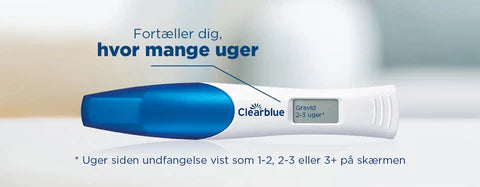 Clearblue digital graviditetstest med ugeindikator