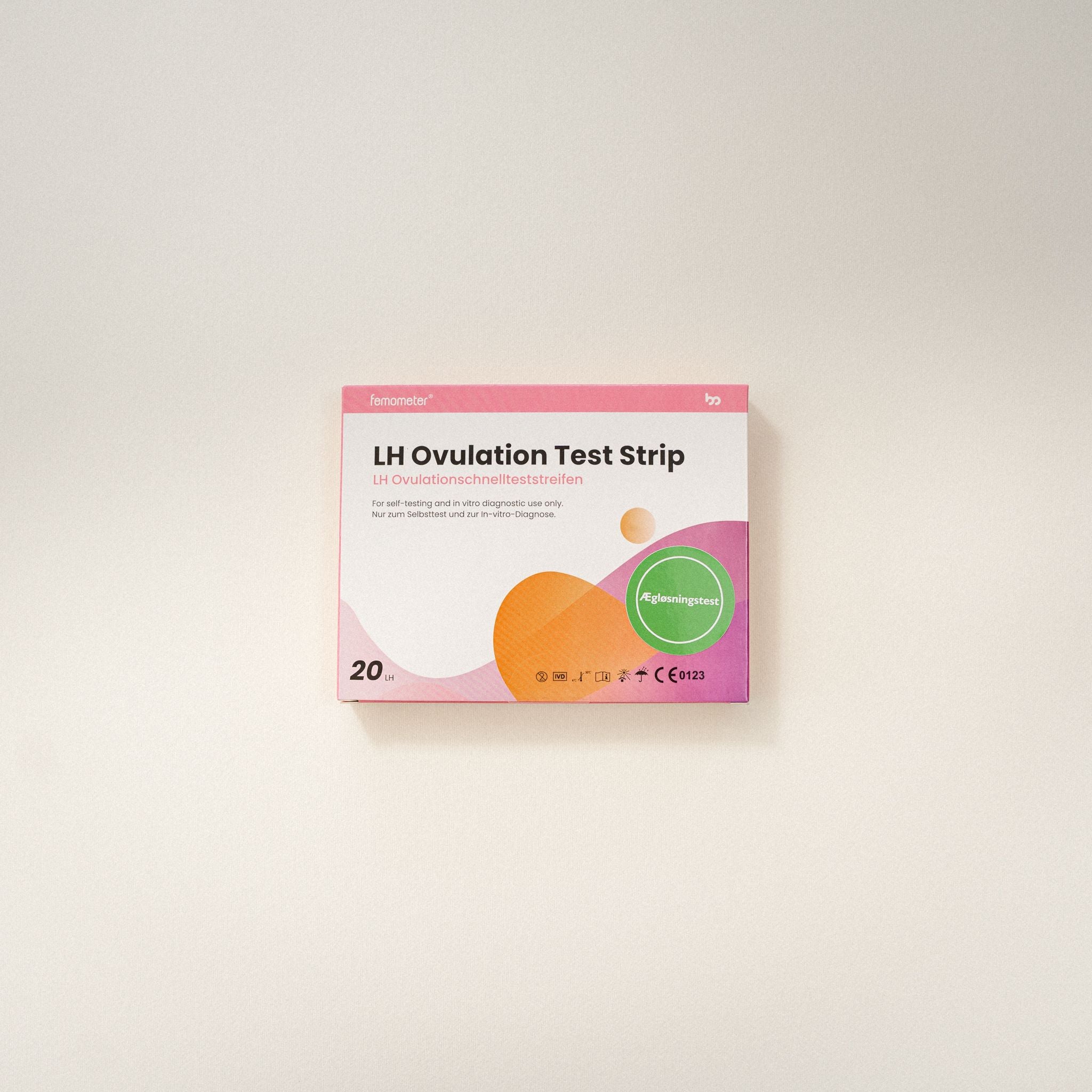 Femometer Ovulation Test Strip. 20 pcs. + Femometer Pregnancy Test. 10 pcs. + Femometer Vinca II Thermometer